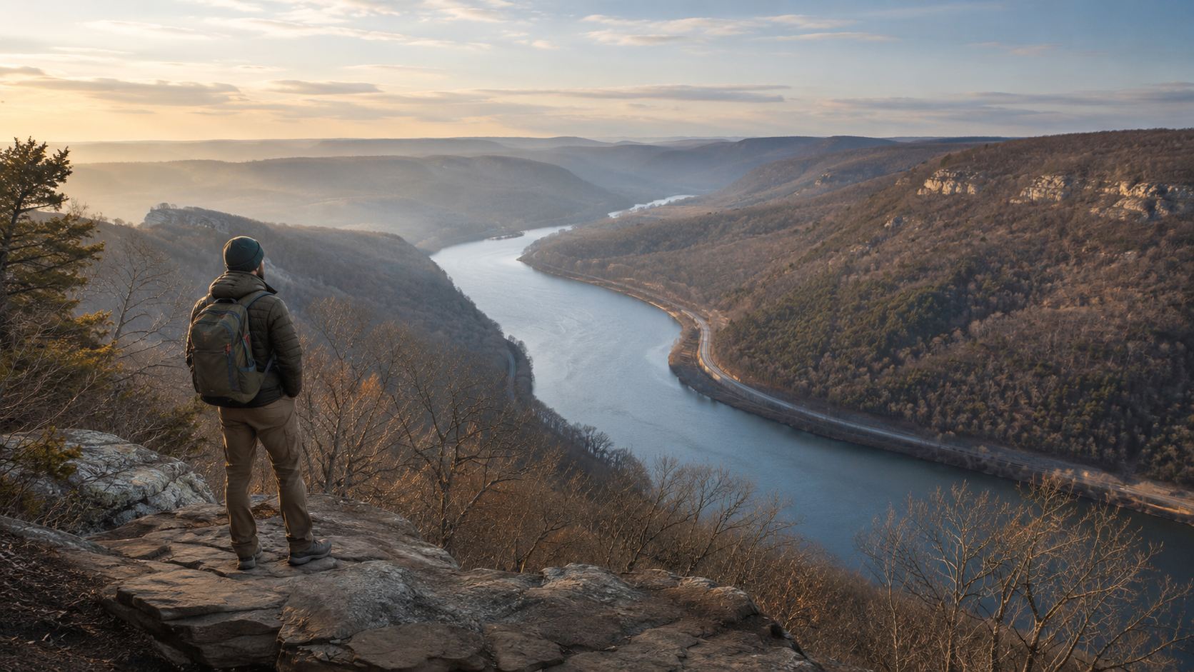 Experiences hike snoopers rock winter