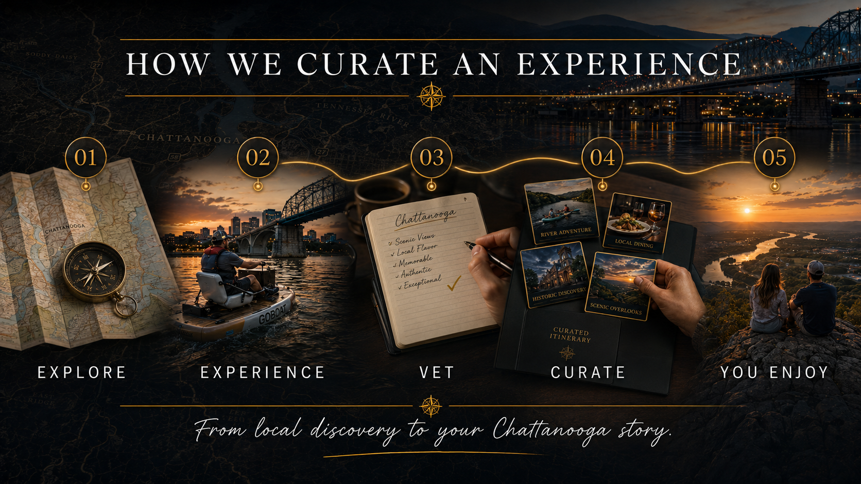 Services how we curate experiences